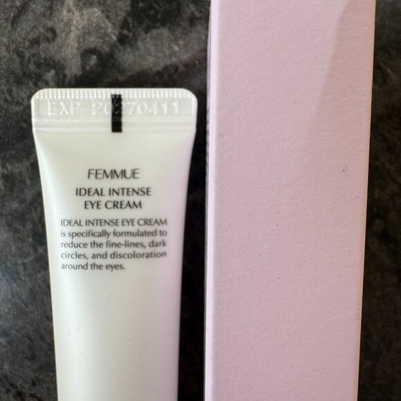 Femmue Ideal Intense Eye Cream Full Size 20g Revitalizing Eye Therapy Hydrate - Picture 7 of 8